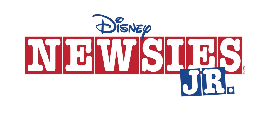 Disney Newsies Junior logo. Text Only.